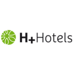 Logo H+ Hotel Frankfurt Airport West