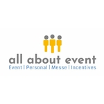 Logo all about event - Event | Personal | Messe | Incentives